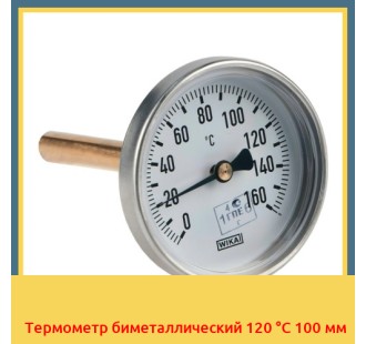 Термометр биметаллический 120 °С 100 мм в Ургенче