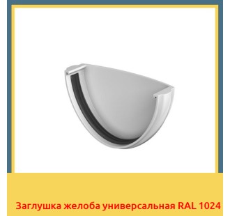 Заглушка желоба универсальная RAL 1024 в Ургенче